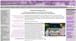Desktop Screenshot of courses.coreservlets.com