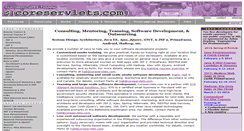 Desktop Screenshot of consulting.coreservlets.com